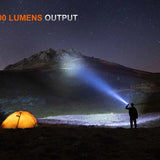 Fenix PD26R ACE USB-C Rechargeable LED Flashlight Informational Slide - 1300 Lumens Output