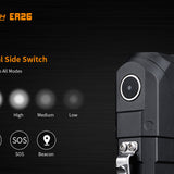 Fitorch ER26 - Easy to use Side Switch