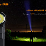 Fitorch ER26 - Luminus SST-40 LED, 1380 Lumens, 200 Meter Throw