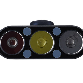 Fitorch K3 Lite - Black - Emitters Close Up