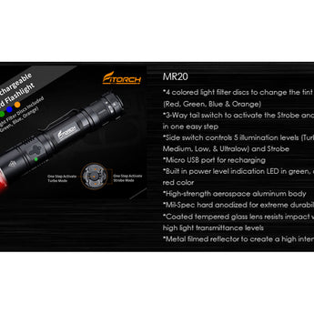 Fitorch MR20 - Specs Overview Slide