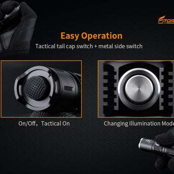 Fitorch P20RGT - Dual Tail and Side Switches