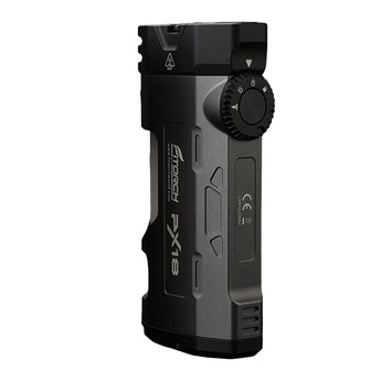 Fitorch PX18 All-Purpose Flashlight - Spot, Flood, and Sidelight - 3500 Lumens - USB-C Rechargeable 5000mAh Li-ion Battery - Multiple Editions