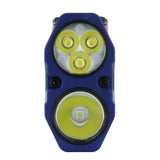 Fitorch PX18 LED flashlight orange version LED view - dual light source