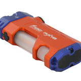 Fitorch PX18 LED flashlight orange version magnetic tailcap view