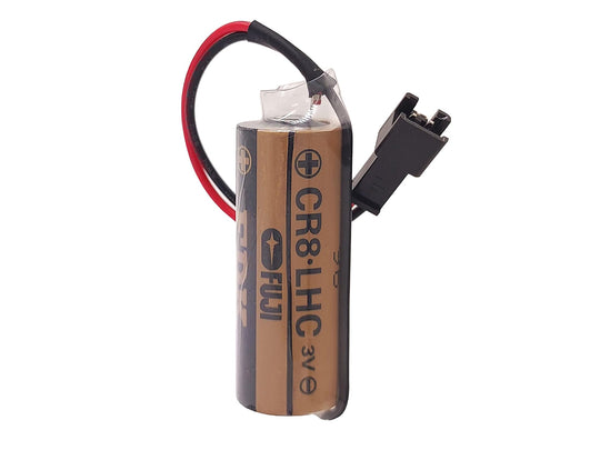 Fuji CR8.LHC 3000mAh 3V Lithium (LiMnO2) Battery Pack with RD209 Connector for PLC Onsrud F148E15
