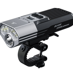 Fenix BC45R Bike Light - Angled View Facing Left