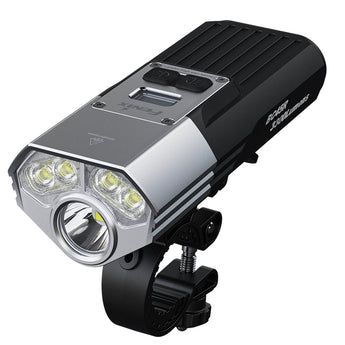 Fenix BC45R Bike Light - Angled View Showing LEDs