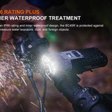 Fenix BC45R Bike Light Infographic - IP66 Rating
