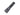 Black flashlight on a white background