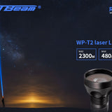 Jetbeam RRT-M1X White Laser Searchlight - 480 Lumens - Includes 1 x 5100mAh 21700