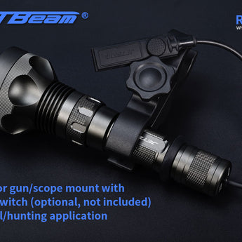 Jetbeam RRT-M1X White Laser Searchlight - 480 Lumens - Includes 1 x 5100mAh 21700