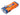 JETBeam E28 - Orange/Blue - Front-Left Facing Angle