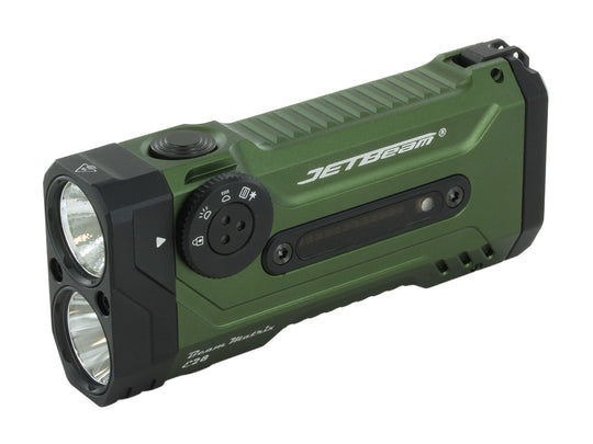 JETBeam E28 - Green - Front-Left Facing Angle