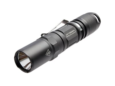 JETBeam PA10 LED Flashlight with 650 Lumen CREE XM-L T6 LED - Uses 1xAA/14500