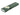 Klarus E5 Ultra Flashlight, Green Version, Diagonal Angle