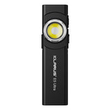 Klarus E5 Ultra Magnetic Flat-Light - Spot, Flood, and Red Light - USB-C Rechargeable 1400mAh Li-ion Battery - Multiple Colorways