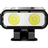 Klarus E5 Ultra Magnetic Flat-Light - Spot, Flood, and Red Light - USB-C Rechargeable 1400mAh Li-ion Battery - Multiple Colorways