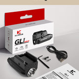Klarus GL1 Mini LED Rechargeable Weapon Light - 600 Lumens - Uses Built-In Li-Poly Battery Pack