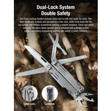 dual lock and lockback safety system