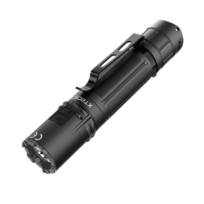 Klarus XT2CR Pro 2025 Next-Gen Tactical Flashlight - USB-C Rechargeable - 2,300 Max Lumens - Includes 1 x 18650 - Matte Black