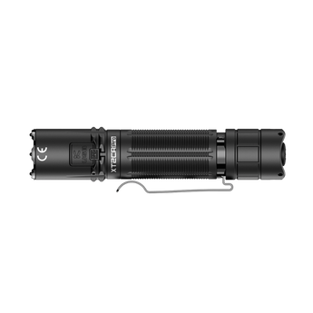 Klarus XT2CR Pro 2025 Next-Gen Tactical Flashlight - USB-C Rechargeable - 2,300 Max Lumens - Includes 1 x 18650 - Matte Black