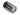Klarus light with clear casing on a white background