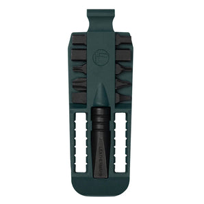 Leatherman Bit Kit #3 - green with black bit driver