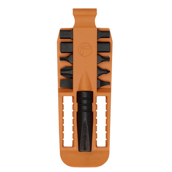 Leatherman Bit Kit #3 - orange with black bit driver