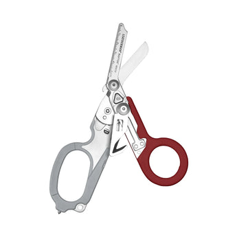 Leatherman Raptor Response Shears - Red/Gray - Shears Deployed, Upright