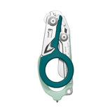 Leatherman Raptor Response Shears - Icy Mint - Closed, Oxygen Tank Wrench Showing