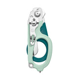 Leatherman Raptor Response Shears - Icy Mint - Closed, Pocket Clip Showing