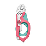 Leatherman Raptor Response Shears - South Beach - Closed, Pocket Clip Showing