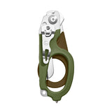 Leatherman Raptor Response Shears - Woodland - Closed, Pocket Clip Showing