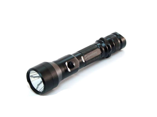 LumaPower Signature Tactical GX LED Flashlight with CREE XP-G R5 LED up to 450 lumens 2 x CR123A or 1 x 18650