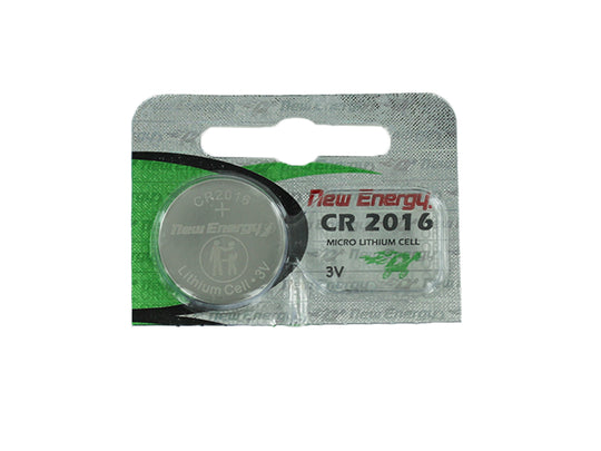 Standalone New Energy CR2016 lithium battery in tear strip package