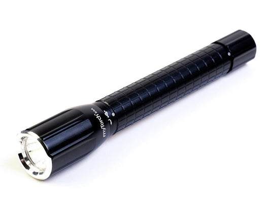 NEXTORCH myTorch Two AA (2AA) LED Flashlight, 2W CREE XP-E R3 LED, 140 Lumens, USB Programmable with Unlimited Modes - 2 x AA