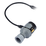 Nitecore AP01 Air Pump - Plugged In, with Inflation Adapter Attached