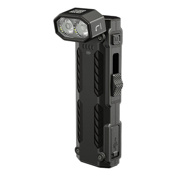 Nitecore EDC09 with adjustable head turned outwards
