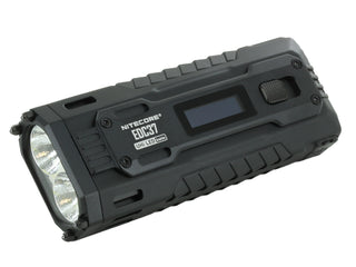 Nitecore EDC37 USB-C Rechargeable LED Flashlight - 8000 Lumens -  2 x NiteLab UHi - Uses Built-in Li-ion Battery Pack