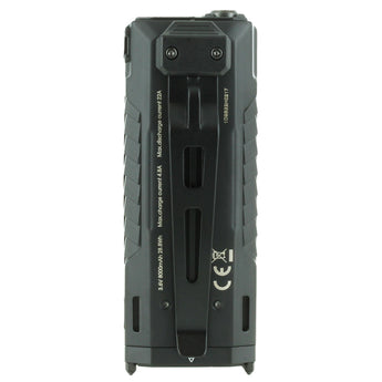 Nitecore EDC37 USB-C Rechargeable LED Flashlight - 8000 Lumens -  2 x NiteLab UHi - Uses Built-in Li-ion Battery Pack