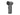 Nitecore NEF Nano Palm-Sized High-Speed Handheld Fan - Angled Left - Gray