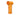 Nitecore NEF Nano Palm-Sized High-Speed Handheld Fan - Angled Left - Orange