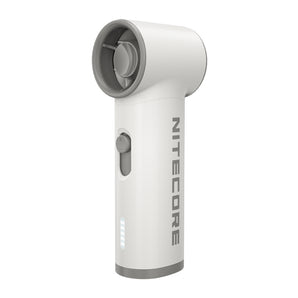 Nitecore NEF01 Lite Portable Fan - White - Angled Left