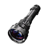 Nitecore P40 USB-C Rechargeable Ultra-Long Throw Dual Beam LEP Flashlight - Downward Angled View