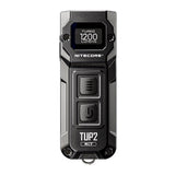 Nitecore TUP 2 USB-C Rechargeable LED Keychain Flashlight - 1200 Lumens - NiteLab MCT UHE - Uses Built-in 1300mAh Li-ion Battery Pack - Multiple Color Options