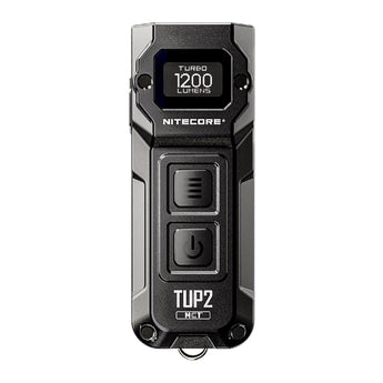 Nitecore TUP 2 USB-C Rechargeable LED Keychain Flashlight - 1200 Lumens - NiteLab MCT UHE - Uses Built-in 1300mAh Li-ion Battery Pack - Multiple Color Options