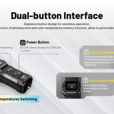 Nitecore TUP 2 USB-C Rechargeable LED Keychain Flashlight - 1200 Lumens - NiteLab MCT UHE - Uses Built-in 1300mAh Li-ion Battery Pack - Multiple Color Options