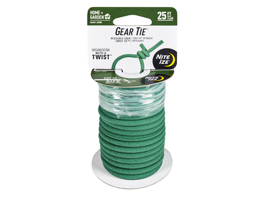 Nite Ize Gear Tie Reusable Foam Twist Tie - Packaging with full spool