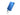 Blue portable charger on a white background